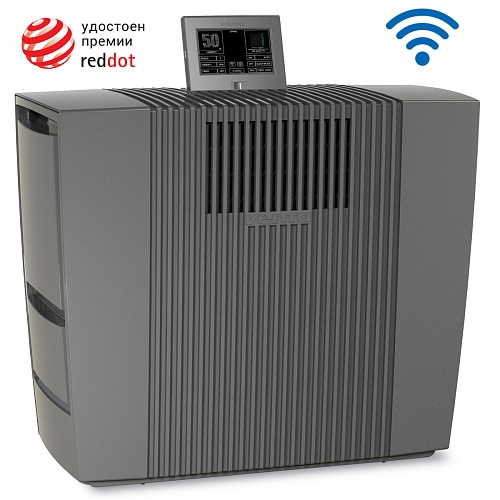 Увлажнитель-очиститель воздуха Venta LPH60 WiFi, черный